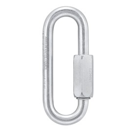 Petzl, Go 8 Mm, Quick Link Large Opening For Climbing Gyms, Grey, 8 Mm, Unisex-Adult