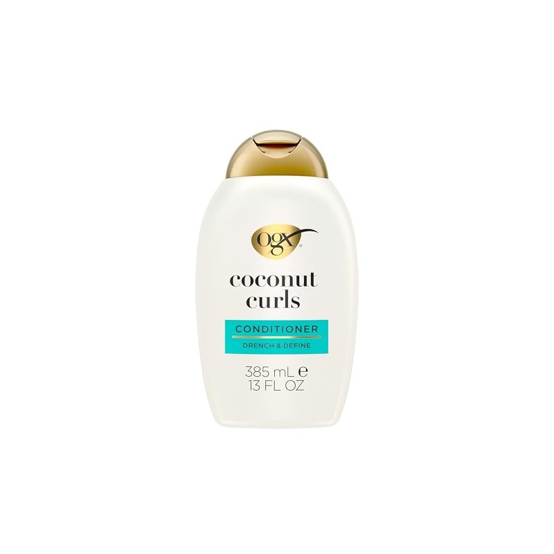 OGX, Acondicionador de Coco para Rizos, 385 ml