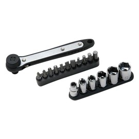 E-Value ERD-2 Plate Ratchet Screwdriver Set, 17 PCS