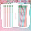 Fainne 120 Pcs Inspirational Pastel Pencils Bulk with Eraser Motivational