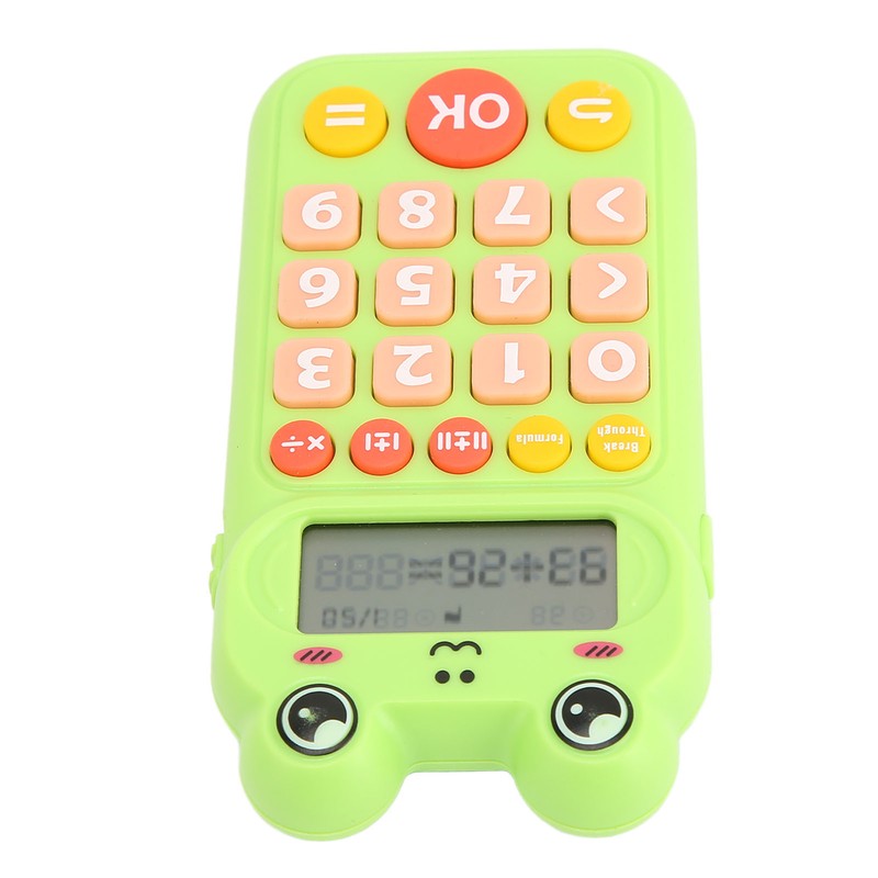 Kids Oral Arithmetic Toy Clear Voice Prompts LCD Screen Portable