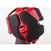 Paffen Sport STAR MESH Sparring headguard; black/red; Size: S/M