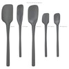 Flex-Core Spatula All Silicone High Heat Resistant 5 Piece Cooking