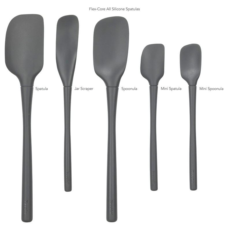 Flex-Core Spatula All Silicone High Heat Resistant 5 Piece Cooking