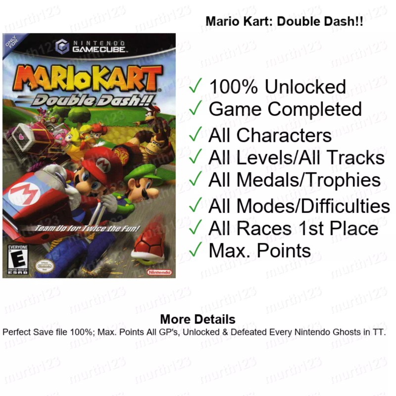 Unbranded Super Smash Bros Melee 100% Ṥave Gamecube Memory Card!