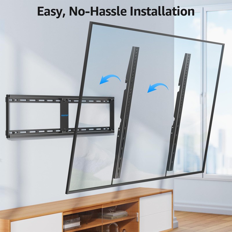 MOUNTUP Fixed TV Wall Mount for Most 55-120" TVs, Heavy
