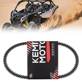 KEMIMOTO Upgraded X3 Drive Belt, Smooth Engagement High Performance, Compatible with Can-Am Maverick X3 & X3 Max, OEM Replacement 422280656 422280654