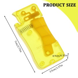 HNJUSR Pack of 2 automatic needle threader, threading aid for needles, threader for sewing, threading tool for sewing work and quick threading sewing machine