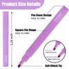 Vitoler Aesthetic Highlighters,10 Pcs Chisel Tip,Dry Fast Easy to Hold,Highlighter