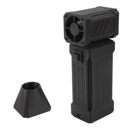 Small Jet Blower, 300000RPM Stepless Speed Adjustment, Type C QC 20W Fast Charging Portable Electric Air Duster, Aluminum Alloy Super for Car Keyboard PC Cleaning, Pet Hair