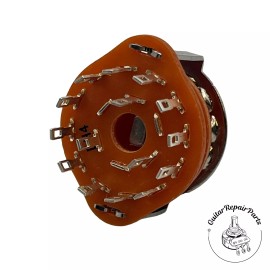 Alpha 4 Position, 3 Pole, Rotary Selector Switch