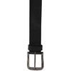 Harrys-Collection Men's Jeans Belt with Strong Antique Silver Clasp, black