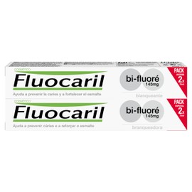 Fluocaril Bi-Fluorinated Whiteness Toothpaste 2 x 75ml