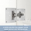 Hinge Repair Plate, Stainless Steel Hinge Repair Plate, Kitchen Cabinet