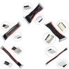 2S/3S/4S/5S/6S Battery Balance Charger Silicone Wire Extension Lead JST-XH Connector