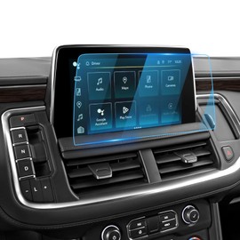 For 2024 Suburban Screen Protector - 2021~2024 Suburban (LT/Z71/RST/Premier/High Country) 10.2 inch Touchscreen [ClarityHD+] 2021~2024 Suburban Accessories Anti Fingerprint 9H Hardness Tempered Glass