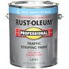 RUST-OLEUM 2526402 Handicap Flat Traffic Striping Paint, Blue, 1 Gallon