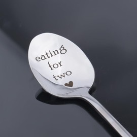 Pregnancy Gifts for Expecting Mom to be Gifts for Mom Eating for Two Spoon Gifts for First Time Mom Gifts for Daughter Mom Best Friend Sister Gifts for Pregnant Women