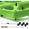 MTB Pedals, Large Platform with 18 Grippy Pins, Cr-Mo Spindle,