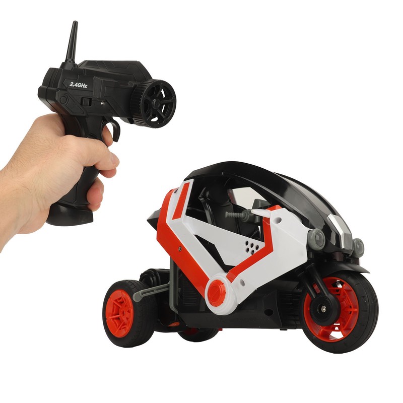 1:8 2.4G Remote Control Stunt Motorcycle 360 Degree Rotating Drift