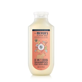 MRS. MEYER'S CLEAN DAY 3 in 1 Dog Shampoo, White Peach Scent, 14oz