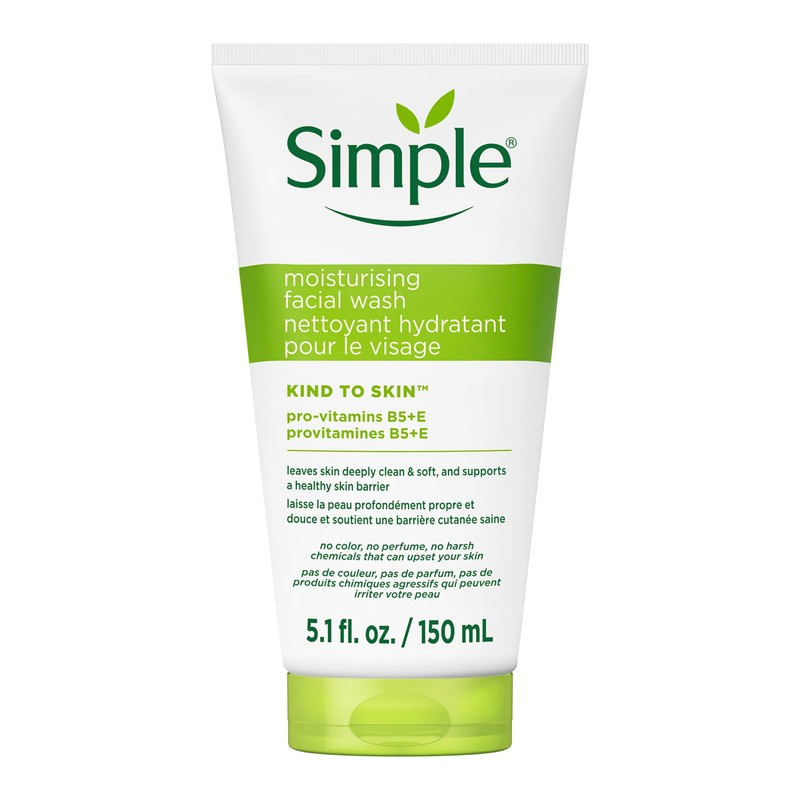 Simple Facial Wash, Moisturizing 5 oz