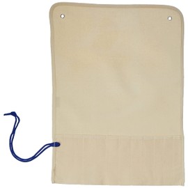 MAPAC Canvas Brush Roll-NATURAL, Fabric, 34x3x18 cm
