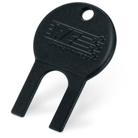 Würth Elektronik WE-Star-Key for Folding Ferrite of the WE-Star Series, Black 74271 (CE Key Star-Key Sheath Wave Filter, Folding Ferrite, Folding Ferrite, EMC Components) Material: PA6 GF30/Colour: