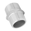 KI V4 A Stainless-Steel Double-Nipple External Thread Fitting