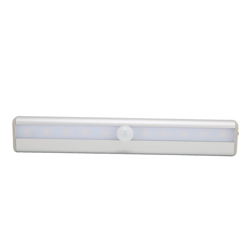 Motion Sensor Light Warm Light 10 LEDs Rechargeable Induction Night