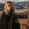 Molithe 100% Wool Blanket, 62" x 86", Warm, Thick, Washable,