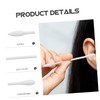PACKOVE 30Pcs Double Headed Cotton Swabs Portable Beauty Tools for