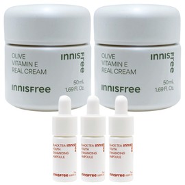 Innisfree Olive Vitamin E Real Cream 2pcs+ / 이니스프리 올리브 비타민 E 리얼 크림 2개+