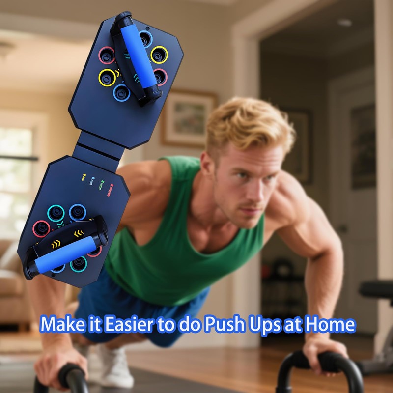 Adjustable Push Up Board,Portable Multi-function Muscle Exercise Trainer,Home Training Equipment