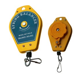 Spring Pull, Retractable Spring Pull, Screwdriver, Hanging Wrench, Steel Wire Rope, Measuring Tool for Assembly Line (3-5 kg)