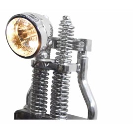 Mid-USA Chrome 3.5" Headlight Headlamp Custom Springer Chopper Ironhead Shovel Harley FX
