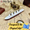 3 Pack Titanic, Britannic, Olympic Bath Boat And Pool Toy