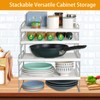 2 Pack Pantry Organization and Storage, Expandable Foil and Plastic