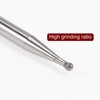 sourcing map 30pcs Diamond Grinding Burrs Carving Bits 1.5mm Ball