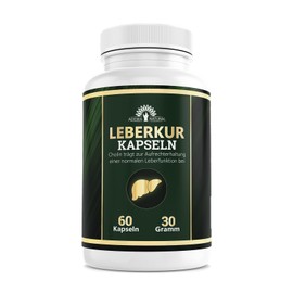 ADEMA NATURAL® Liver Treatment Capsules - High Dose with Choline - Natural Liver Support - Dietary Supplement for Daily Needs - No Artificial Additives - 60 Liver Treatment Capsules