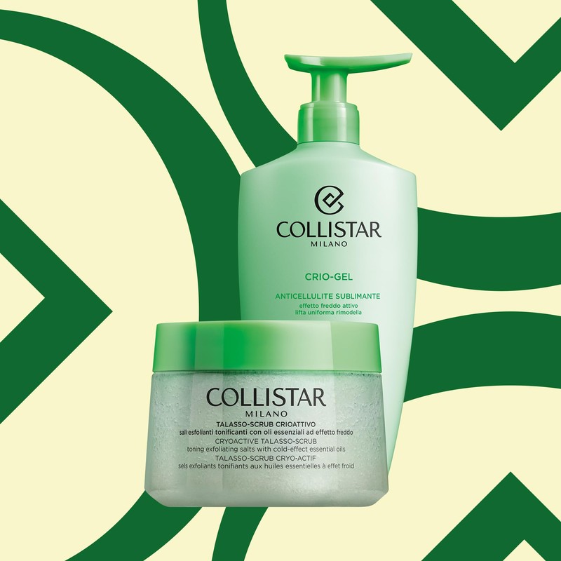 Collistar Talasso-Scrub Crio-Aktiv – Körperpeeling mit Kälteeffekt, Anti-Cellulite & straffend,