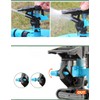 Dynaeuty Pulsating Impact Sprinklers, 360 Degree Rotating Adjustable Water Sprinkler