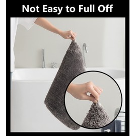 KELEKELE Bath Mat, Non-Slip Bath Mat, Bathroom Rug, Machine Washable, Fluffy Microfibre Shower Mat, Soft Shower Mat (Light Green, 50 x 80 cm)