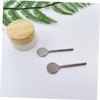 IWOWHERO 2pcs Facial Mask Spoon Eye Cream Stick Skincare Spatula