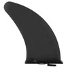 Surf SUP Fin, 11in Surfboard Fin Fixed Socket Type Black