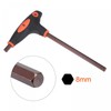 sourcing map 8mm Hex Key T-Handle Dual End Wrench Spanner,