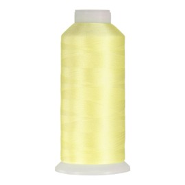 Sourcing Map Lemon Frost 120D/2 Polyester Sewing Thread, 4374 Yards, All Purpose Hand Stitching Machine Embroidery Quilting Long Arm Thread