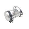 JSD 0.38 Gallon 4x8 Aluminum Round Gas Tank Center Fill
