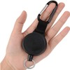 HOUSON 5 pieces key chain, extendable, retractable ID holder, retractable