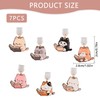 wellrun 7PCS Cat Dust Plug,Cute Type C Port Covers,Prevents Dust